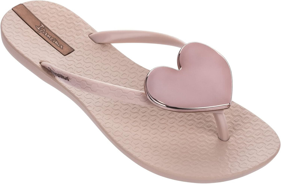 ipanema wave heart womens flip flops pinkpinkrose 5 us flip-flops