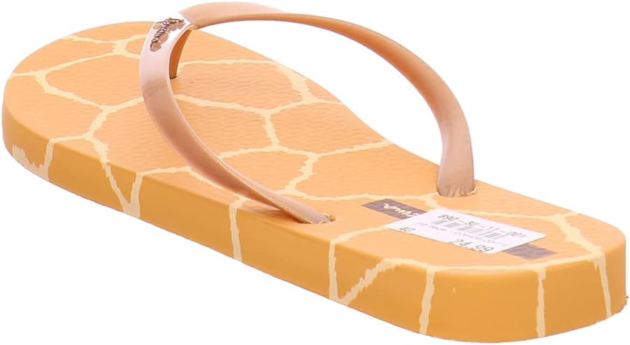 ipanema womens love safari fem flip flops brown copper 7 uk flip-flops