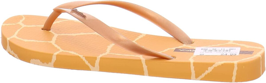ipanema womens love safari fem flip flops brown copper 7 uk flip-flops