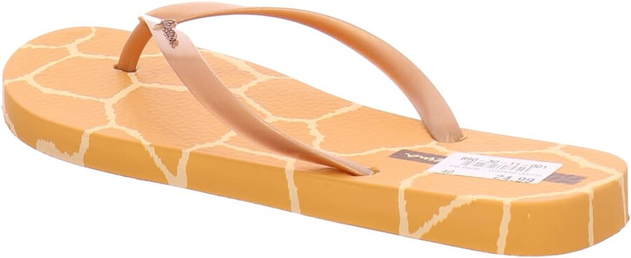ipanema womens love safari fem flip flops brown copper 7 uk flip-flops