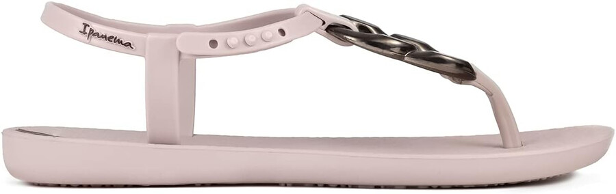 ipanema womens class connect sandals - comfortable and trendy open toe t-strap sandals with adjustable back strap closure beigebeige 9 flip-flops