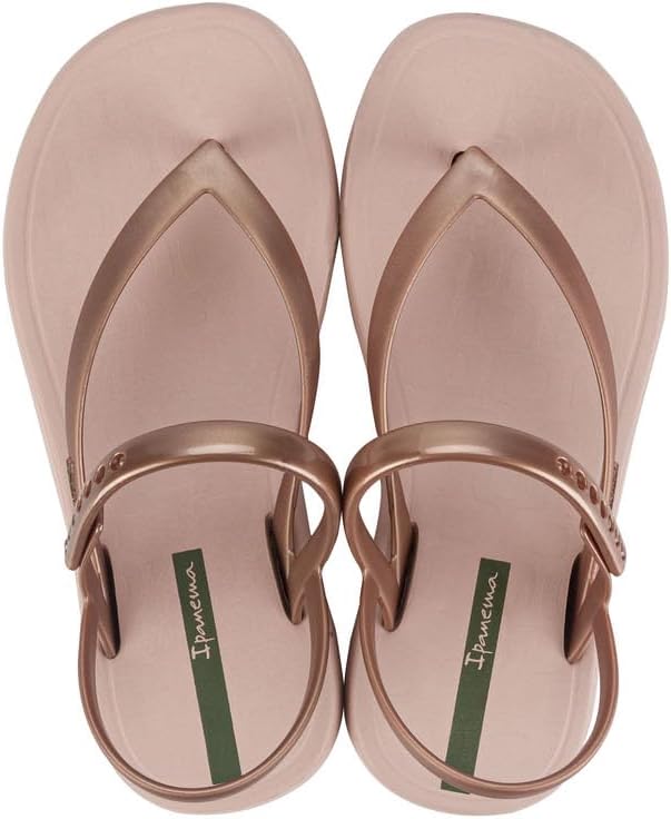 ipanema womens verano sandal - womens platform sandals thong sandal with adjustable ankle strap low wedges pvc sandals for women pinkpink 6 flip-flops