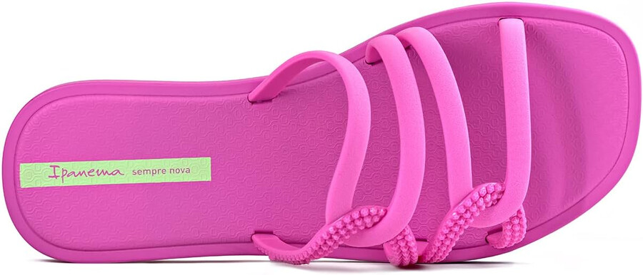 ipanema womens solar slides - comfortable and stylish slip-on sandals flip flops for women with interlacing and looping woven straps lilaclilac 9 slides