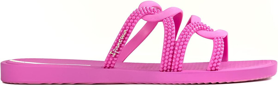 ipanema womens solar slides - comfortable and stylish slip-on sandals flip flops for women with interlacing and looping woven straps lilaclilac 9 slides