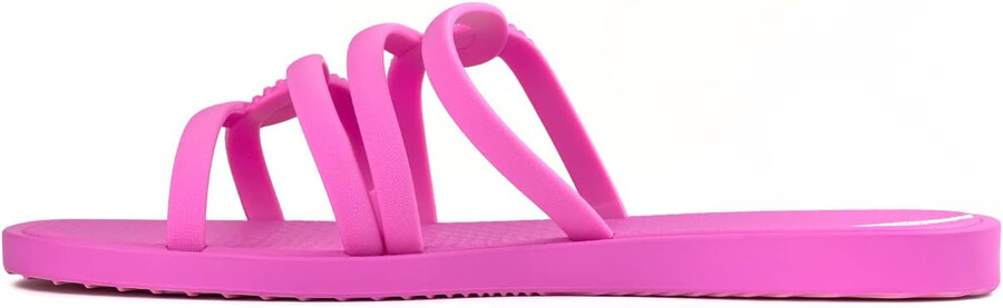 ipanema womens solar slides - comfortable and stylish slip-on sandals flip flops for women with interlacing and looping woven straps lilaclilac 9 slides