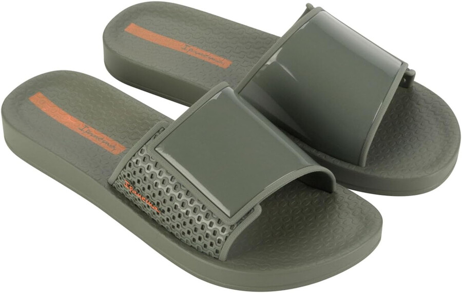 ipanema womens anatomic urban slide - comfortable womens slides fashion slides pvc sandals sporty shoes for women greengreen 5 slides