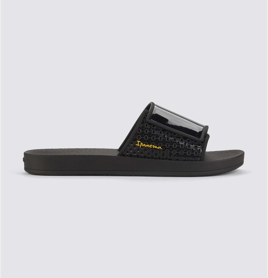 ipanema womens anatomic urban slide - comfortable womens slides fashion slides pvc sandals sporty shoes for women black 5 slides